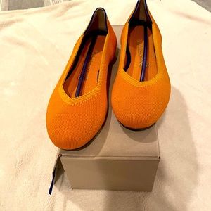 Rothy’s lemon drop flats, size 9.5